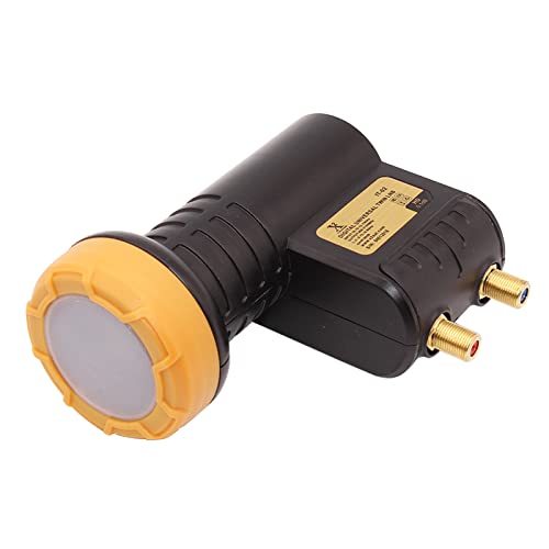 Twin Output KU Band LNB High Gain Universal Ku Band Dual Output Hd LNB Lnbf Two Output LNB，FTA for Free tv Antenna Universal Ku Band LNB Dual, Twin Low Noise Block