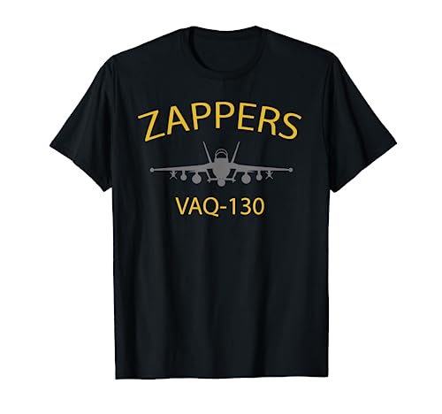 VAQ-130 'Zappers' Naval Squadron EA-18 (F-18) Jet T-shirt