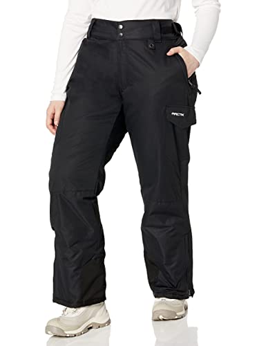 Arctix Women's Snow Sports Insulated Cargo Pants, Black, Medium