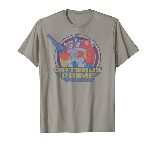 Transformers Optimus Prime Retro Portrait T-Shirt