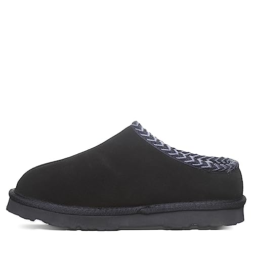 BEARPAW Women's Tabitha Black Size 7 | Women's Slipper | Women's Shoe | Comfortable & Lightweight