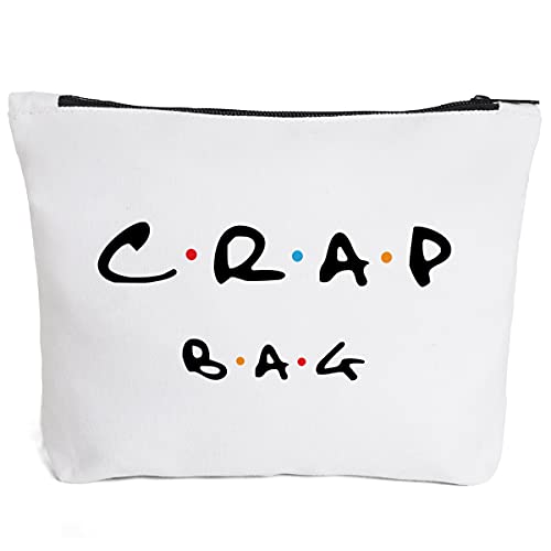 IHopes+ Natural Reusable Makeup Bag Friends Theme Eco-Friendly Makeup Bag Gifts for Women Men Best Friends