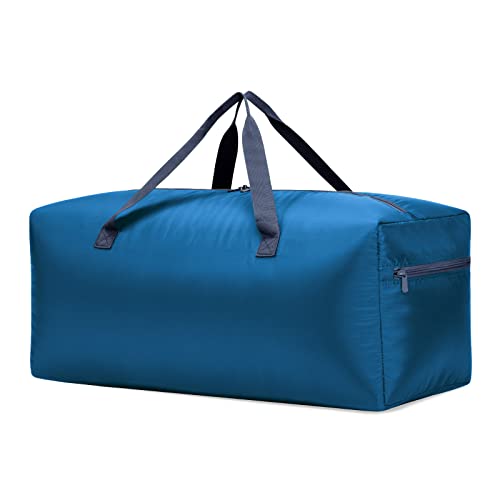 iFARADAY Foldable Duffel Bag 30' / 75L Lightweight with Water Rresistant for Travel-Blue