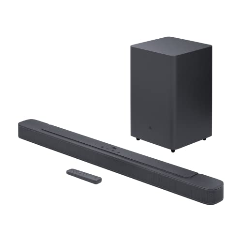 JBL Bar 2.1 Deep Bass (MK2) - 2.1 channel soundbar with wireless subwoofer (6.5’’), 300W Max output, Bluetooth enable (Black)