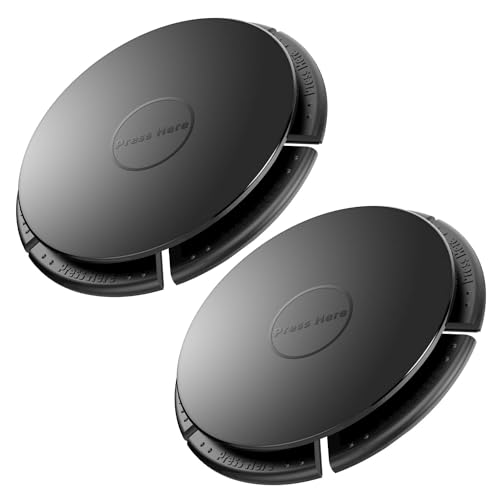 eSamcore Sticky Pad for Car Dashboard, for Suction Cup Phone Mount, 3M Adhesive Pad [Diameter: 3.1”] Dash Mount Disk for iPhone/iPad/Tablet/GPS Holder [2-Pack]