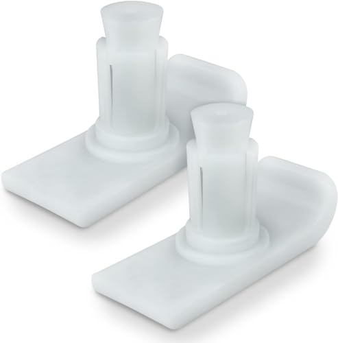 Vive Walker Ski Glides (Pair) - Universal Fit, Heavy Duty Tennis Ball Slide Accessories for Seniors - Medical Walker Slider - Rubber Coaster Sock Covers - Durable Replacement Caps - Easy to Install