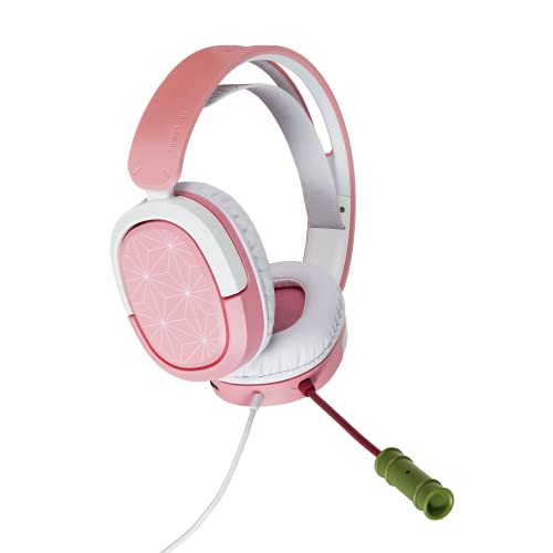 ASUS TUF Gaming H1 Wired Headset (Discord Certified Mic,7.1 Surround Sound,40mm Drivers,3.5mm, Lightweight,for PC,Switch,PS4,PS5,Xbox One,Xbox Series X | S,and Mobile Devices) Demon Slayer NEZUKO