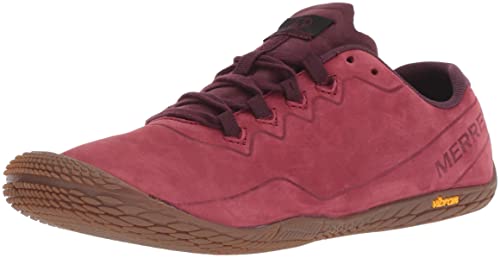 Merrell Women's Vapor Glove 3 Luna Leather Sneaker, pomegranate, 9.5 M US