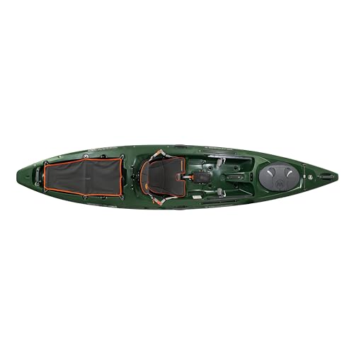 Wilderness Systems Tarpon 120 - Sit on Top Fishing Kayak - Premium Angler Kayak - Adjustable and Designed Seat - 12.3 ft - Forest Green