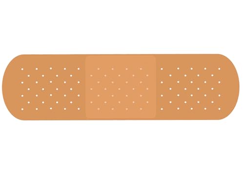 Rogue River Tactical Large Funny Ouch Band Aid Bandage Bumper Sticker Truck RV Boat Window Auto Car Decal Dent Ding (1)