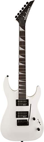 Jackson JS Series Dinky Arch Top JS22 DKA Compound-Radius Amaranth Fingerboard Maple Neck 6-String Electric Guitar (Right-Handed, Snow White)