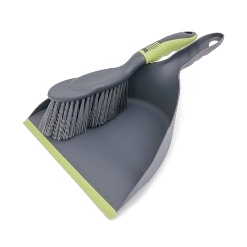 Dustpan Small Brush Hand Broom - Dust pan and Brush Set, Small Brush and Dustpan Set, Hand Broom and Dustpan Set, Handheld Broom and Dustpan Set are Used to Clean Kitchens, Tables, and Animal Cages.
