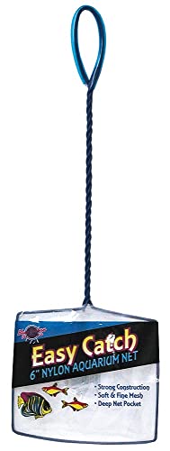 Blue Ribbon Easy Catch Fine Mesh Nylon Aquarium Net | Measures 6.25' X 16.75' X 0.5'