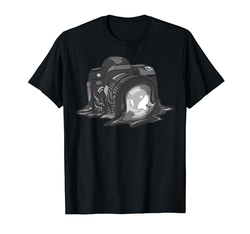 Funny Camera Melt | Cool Image Shooting Photographer Gift T-Shirt