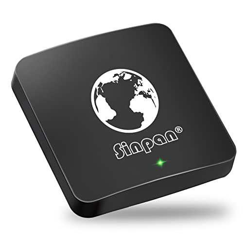 Sinpan Wireless Adapter for Apple CarPlay Magic Box for iPhone No Delay 5.8 GHz High Speed Bluetooth & WiFi, Car-Play iOS Dongle Make Car Tidy