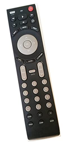 Smartby Remote Control Compatible with JVC Emerald Series Replacement for JVC EM42FTR EM48FTR EM55FTR EM65FTR LED HDTV
