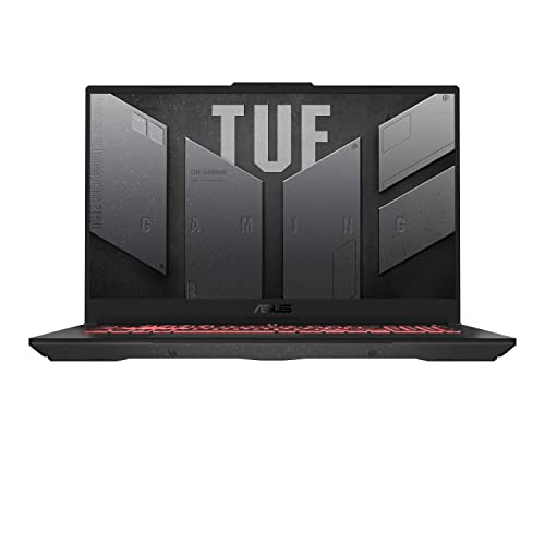 ASUS TUF Gaming F17 (2023) Gaming Laptop, 17.3” FHD 144Hz Display, GeForce RTX 4050, AMD Ryzen 7 7735HS, 16GB DDR5, 1TB PCIe 4.0 SSD, Wi-Fi 6, Windows 11, FA707NU-DS74,Mecha Gray