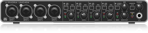 Behringer U-Phoria UMC404HD USB Audio Interface