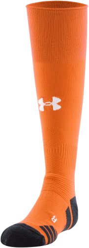 Under Armour Youth Soccer Over-The-Calf Socks, 1-Pair, Team Orange, Small
