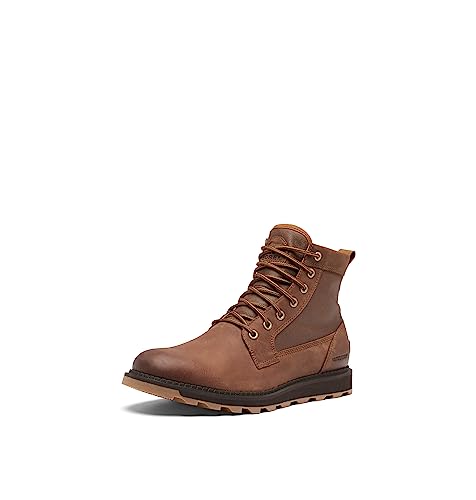 Sorel Men's Madson II Field Waterproof Boots - Velvet Tan, Blackened Brown - Size 10