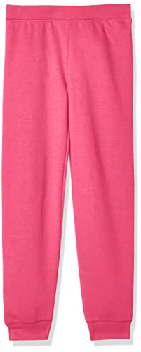 Hanes Girls Comfortsoft Ecosmart Jogger Pants, Amaranth, Medium US