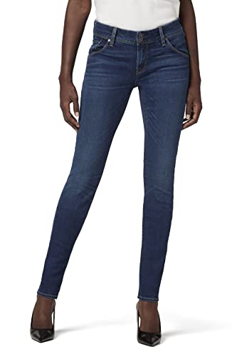 HUDSON womens Collin Mid Rise Skinny Jean, With Back Flap Pockets Rp Jeans, Obscurity, 28 US