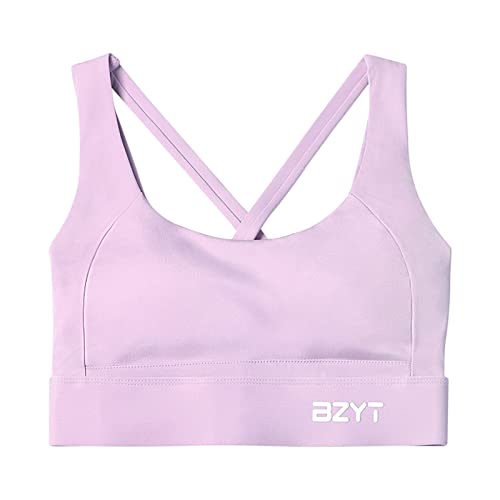 Womens Coats Winter Clearance Prime Women's Sexy Crisscross Back Yoga Sports Bra Multiway Strap Comfort T-Shirt Bras Racerback Bra Workout Crop Tops Pink Tank top Purple M