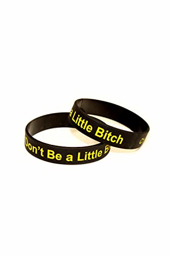 Grant Cardone Don't Be a Little Bitch Wristband - Motivational, Inspirational, Positive Reinforcement, Set Your Goals