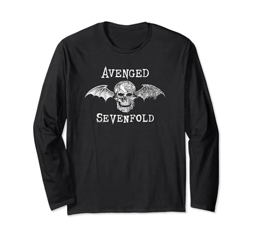 Avenged Sevenfold Cyborg Bat Rock Music Band Long Sleeve T-Shirt