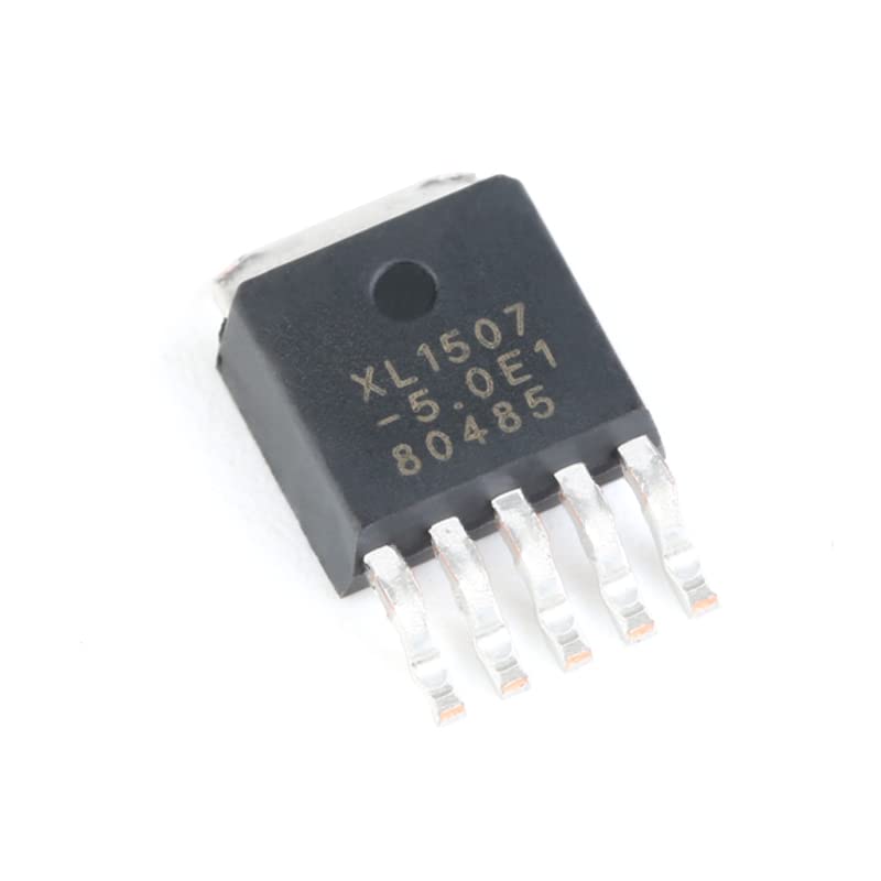 JESSINIE 10Pcs XL1507-5.0E1 TO252-5 3A 5V 150khz Buck DC Power Converter Electronic Components