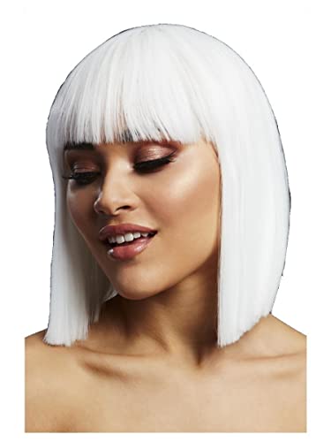 Smiffys Fever Lola Wig, White