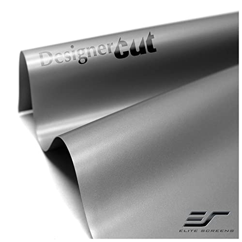 Elite Screens Designer Cut Series, 135-inch 16:9, 8K / 4K Ultra HD Ambient Light Rejecting DIY Raw Projector Screen Material, ISF Certified True ALR Capable Projection Screen, ZRM-135HW-CINEGREY5D