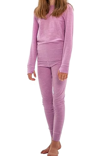 Oaki Merino Wool Base Layer, Lilac (2T)
