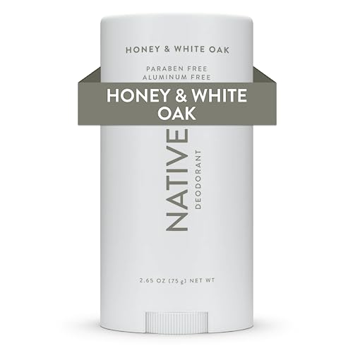 Native Deodorant | Natural Deodorant for Women and Men, Aluminum Free with Baking Soda, Probiotics, Coconut Oil and Shea Butter | Honey & White Oak