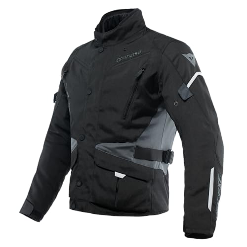 Dainese Tempest 3 D-Dry Mens Textile Motorcycle Jacket Black/Ebony 56 EUR