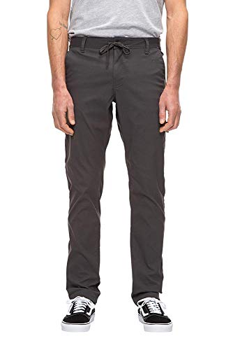 686 Men's Everywhere Pant - Slim Fit - 10 Pocket Design, Charcoal, 32W x 30L