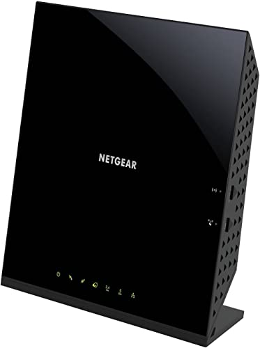 Netgear C6250-100NAS AC1600 (16x4) WiFi Cable Modem Router Combo (C6250) DOCSIS 3.0 Certified for Xfinity Comcast, Time Warner Cable, Cox, More (Renewed)