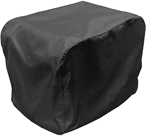Adamoss Generator Cover Waterproof for Honda Generator EU2000is Predator 2500 Silver Outdoor Power Equipment Storage Replace 08P57-ZS9-00S,Heavy Duty Thicken 600D Polyester with Elastic Drawstring UV Resistant (26”L x11 ”W x 16”H)
