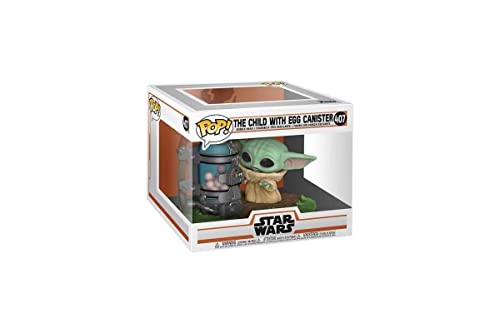 Funko POP Deluxe Star Wars: The Mandalorian - The Child with Canister, Multicolor, Standard