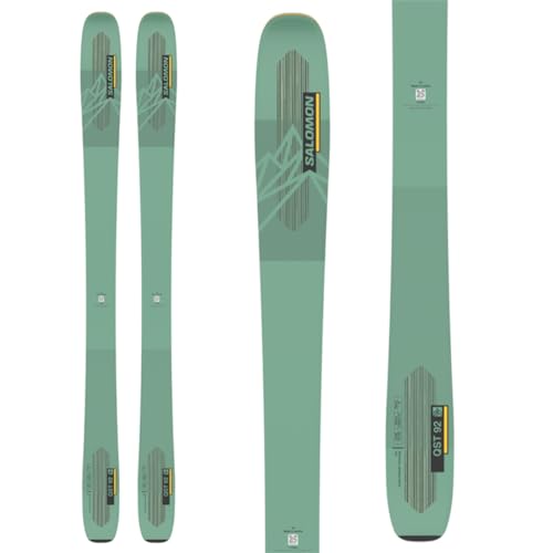 Salomon QST 92 Ski, Green Spruce/Solar Power/Black, 176