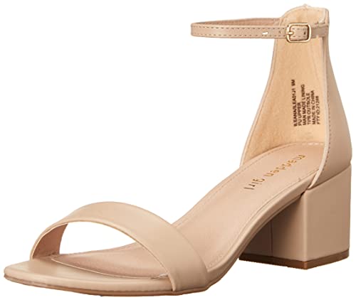 Madden Girl Women's Ileana Heeled Sandal, Nude Paris, 7.5