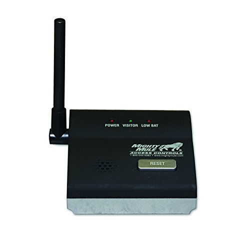 Mighty Mule Interior Wireless Replacement/Additional Driveway Alarm Base Station for Mighty Mule Outdoor Motion Detectors - Compatible with Mighty Mule Automatic Gate Openers - Black, FM231-R