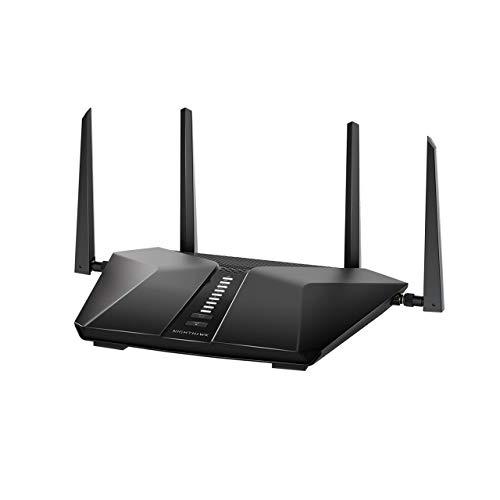 NETGEAR Nighthawk 5-Stream AX5 WiFi 6 Router (RAX43) � AX4200 Wireless Speed (Up to 4.2 Gbps) | 2,000 sq. ft. Coverage (Renewed)