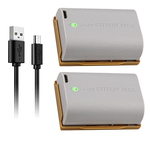 Kastar 2-Pack LP-E6N Pro Battery Replacement for Blackmagic BMPCC 4K BMPCC4K Battery, Blackmagic Pocket Cinema Camera 4K, Blackmagic Pocket Cinema Camera 6K