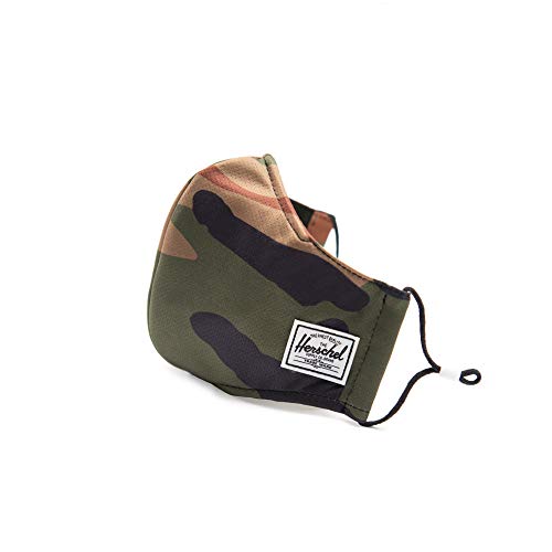 Herschel Classic Fitted Mask, Woodland Camo, 1 Count (Pack of 1)
