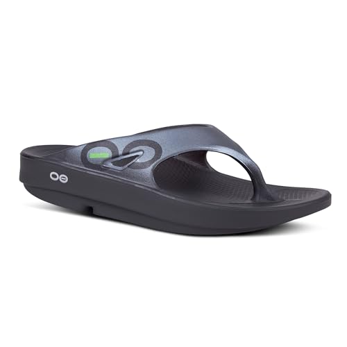 OOFOS OOriginal Sport Sandal, Graphite - Men’s 8, Women’s 10