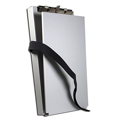 Saunders Silver Recycled Aluminum Citation Holder - Citation Size Document and Ticket Holder for Police Officers, Warehouse Workers, and Business Use (12205)