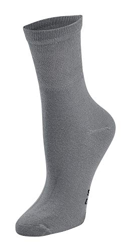 Bamboo Sports Crew Socks for Women - Super Soft Non Binding Moisture Wicking
