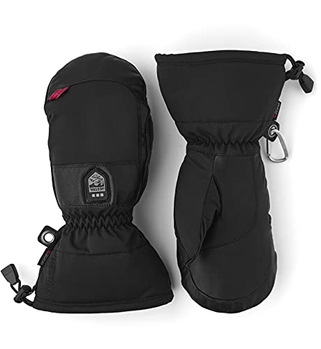 Hestra Power Heater Gauntlet Electric Ski Mitten - Black/Black - 8