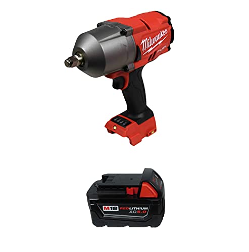 Milwaukee 2767-20 1/2' High Torque Impact Wrench w/ 48-11-1850 5.0Ah Battery